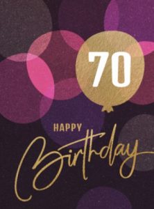 Belichamen Merg marketing 70 jaar verjaardag - Mooie Teksten en Zinnen voor een 70e verjaardag.